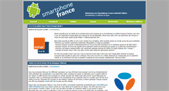 Desktop Screenshot of android.smartphonefrance.info